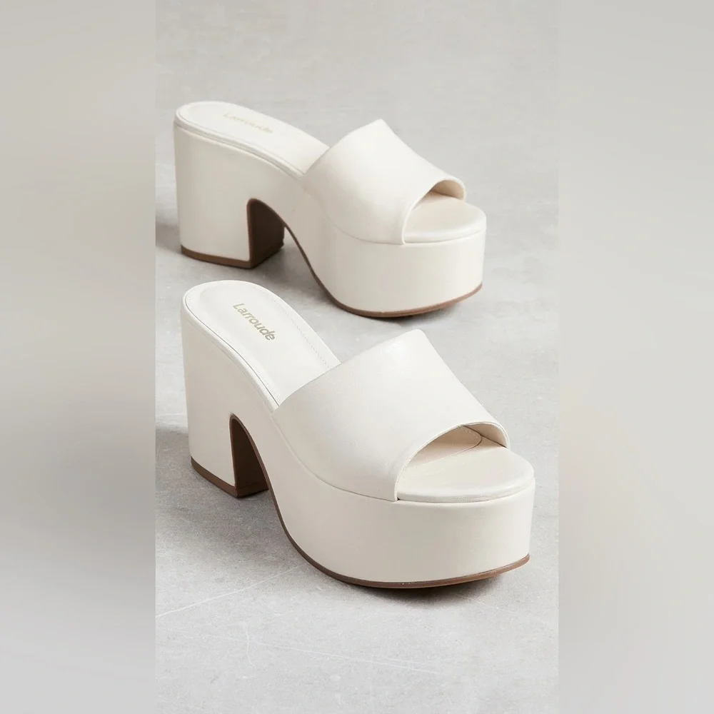 Larroude Miso Platform Sandals
